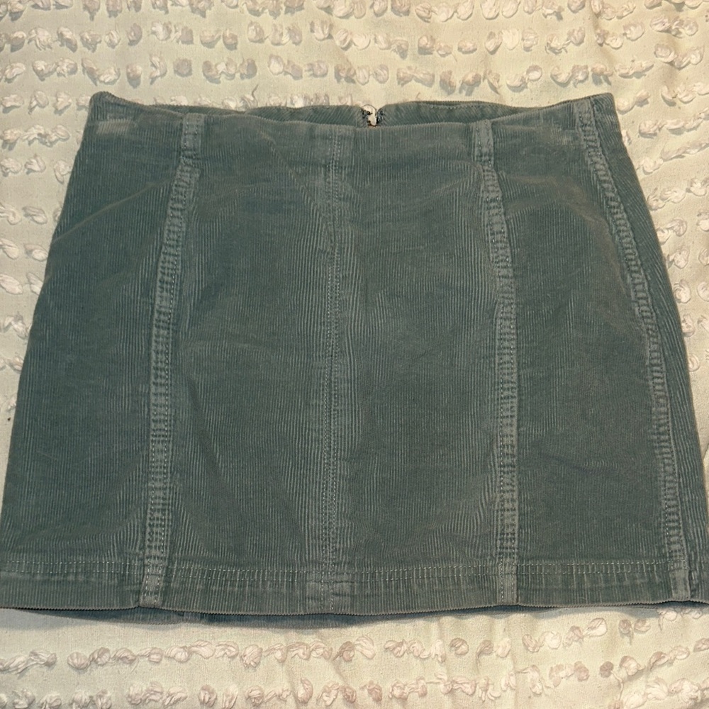 Wild Fable Corduroy Mini Skirt in Teal